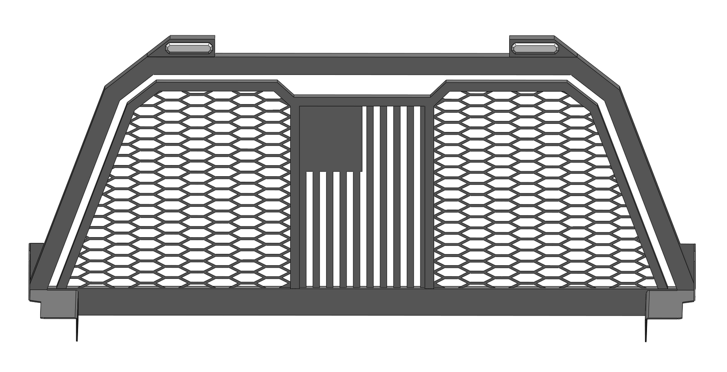 Double Frame Rack Design