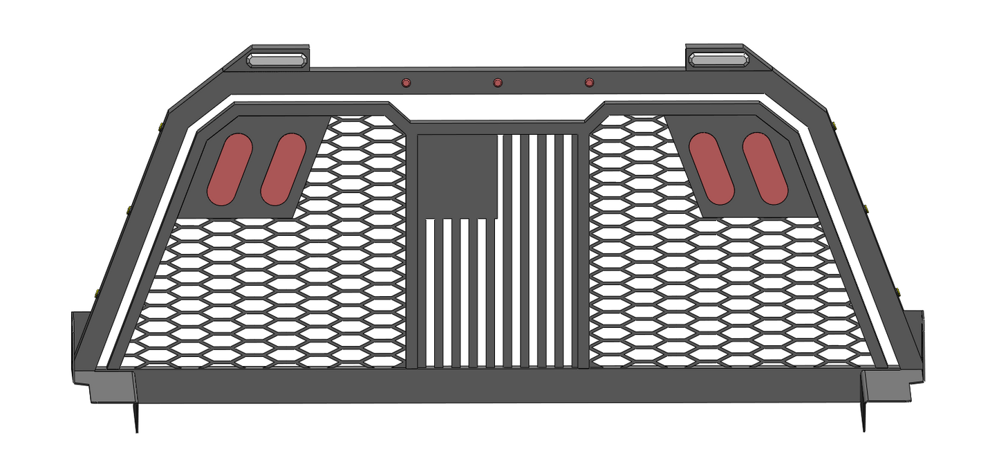Double Frame Rack Design