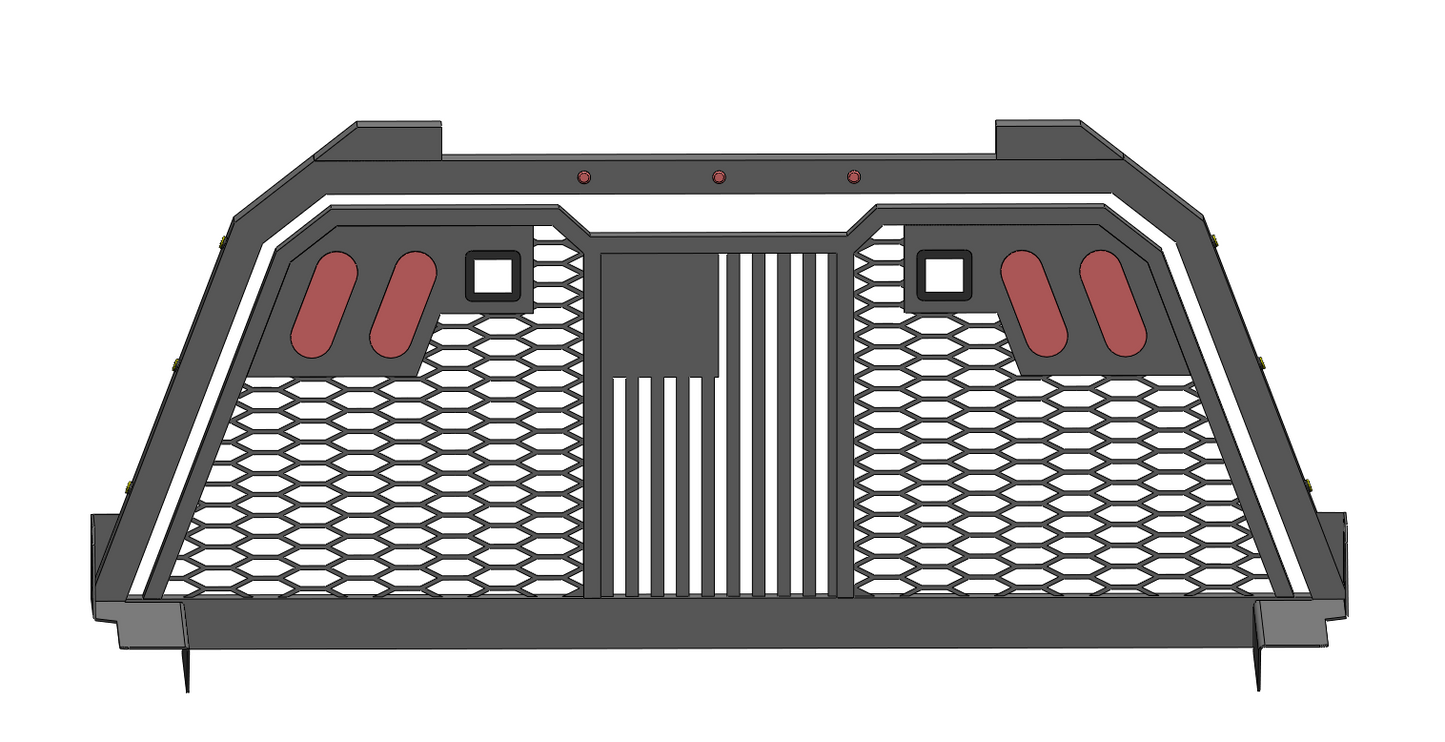 Double Frame Rack Design