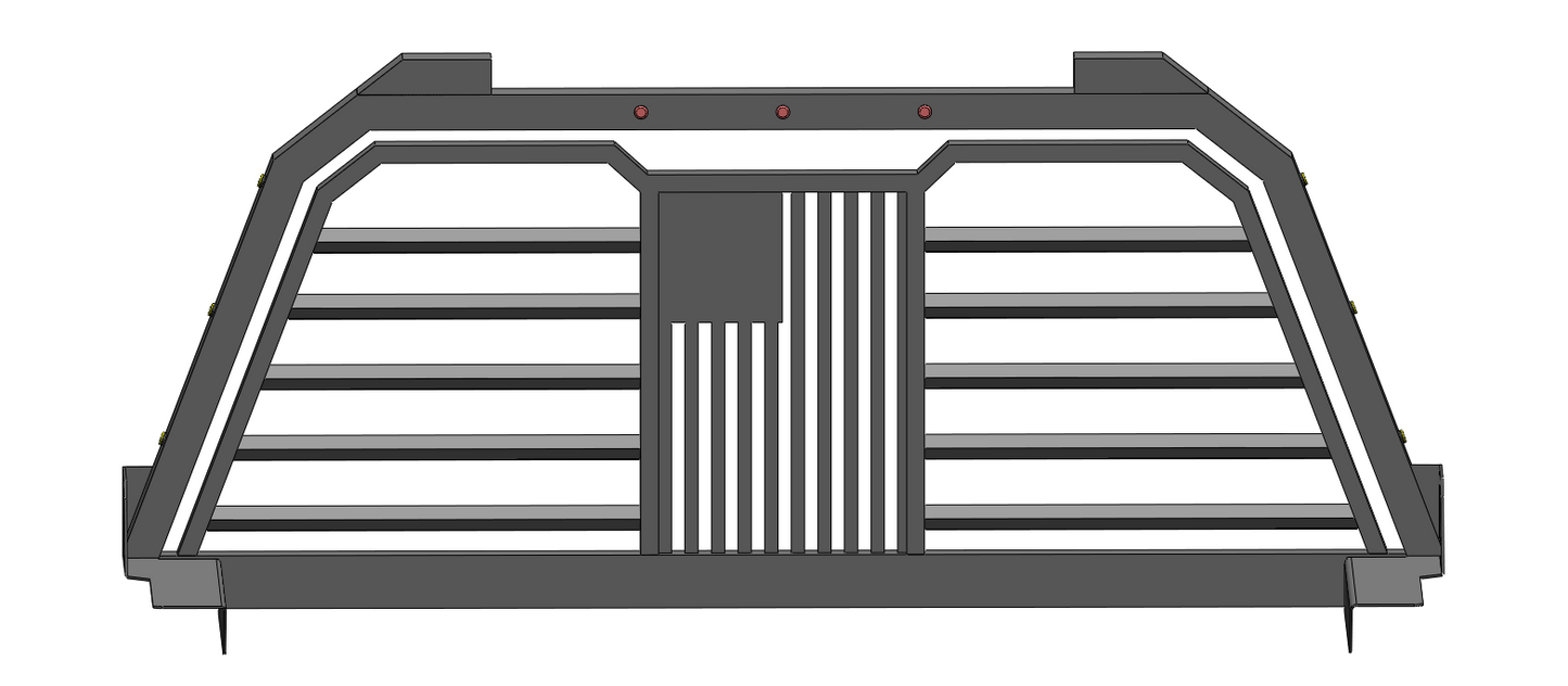 Double Frame Rack Design