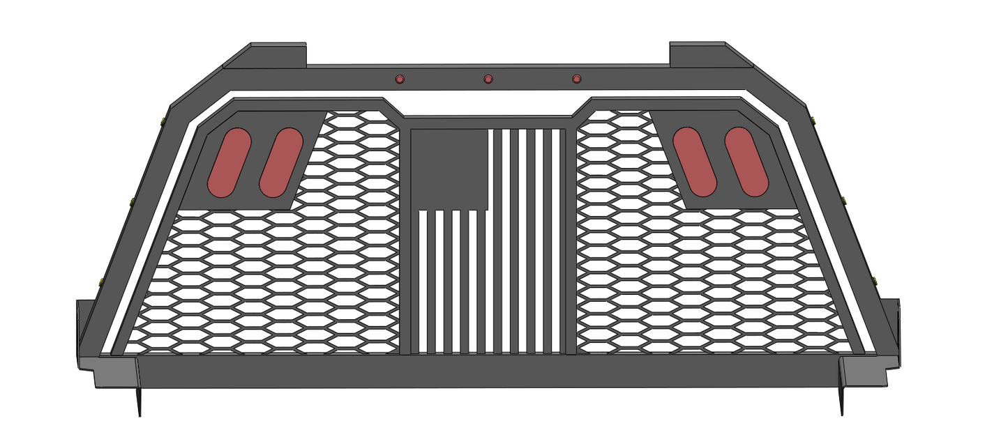 Double Frame Rack Design