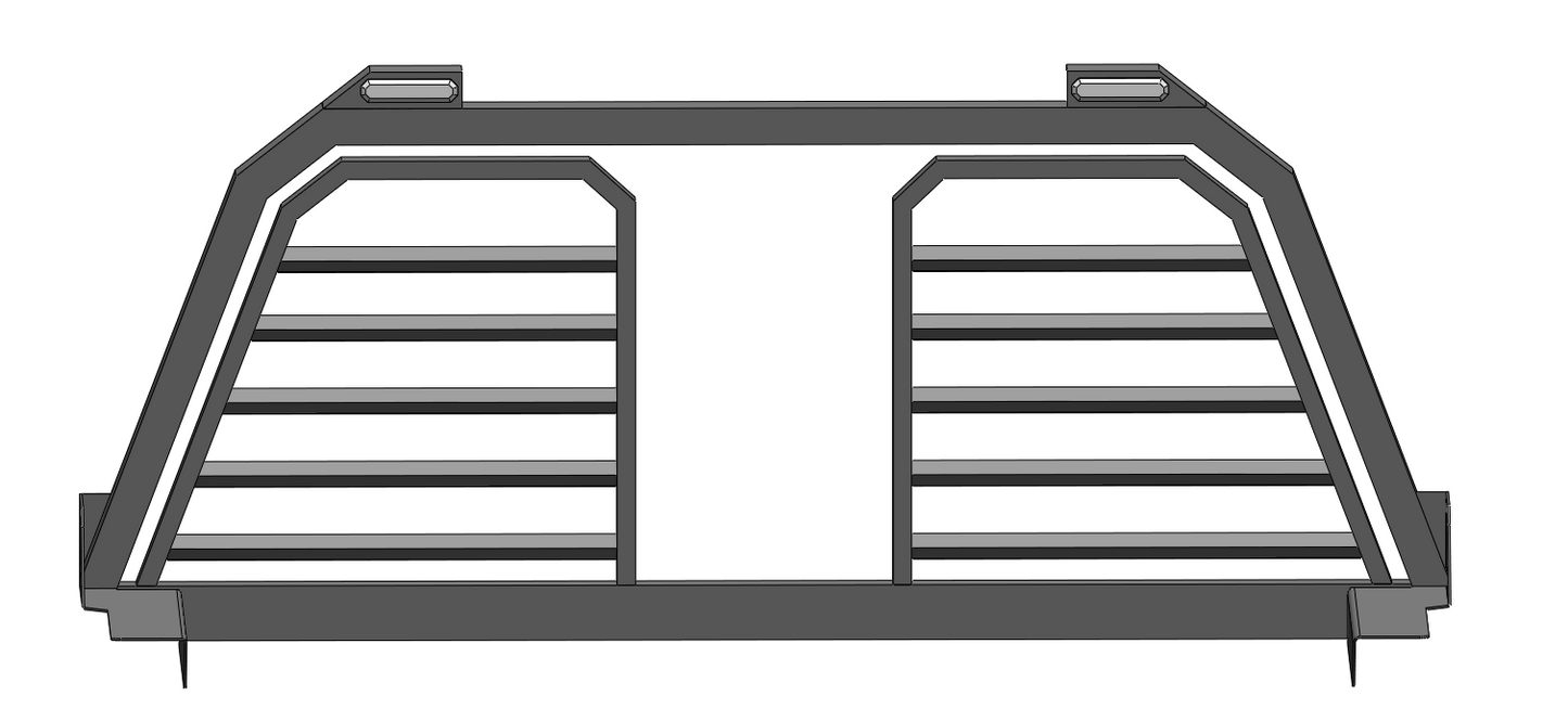 Double Frame Rack Design