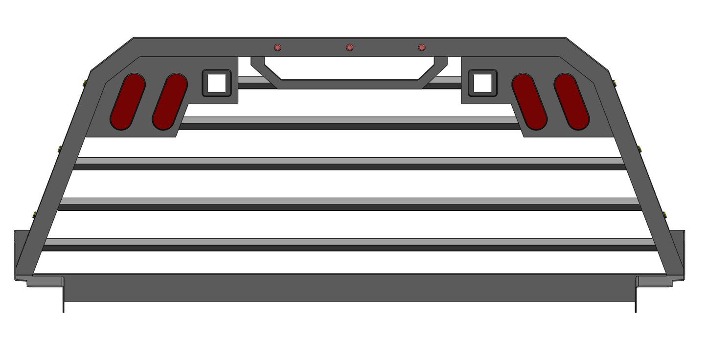 Single Frame Louver Rack Design