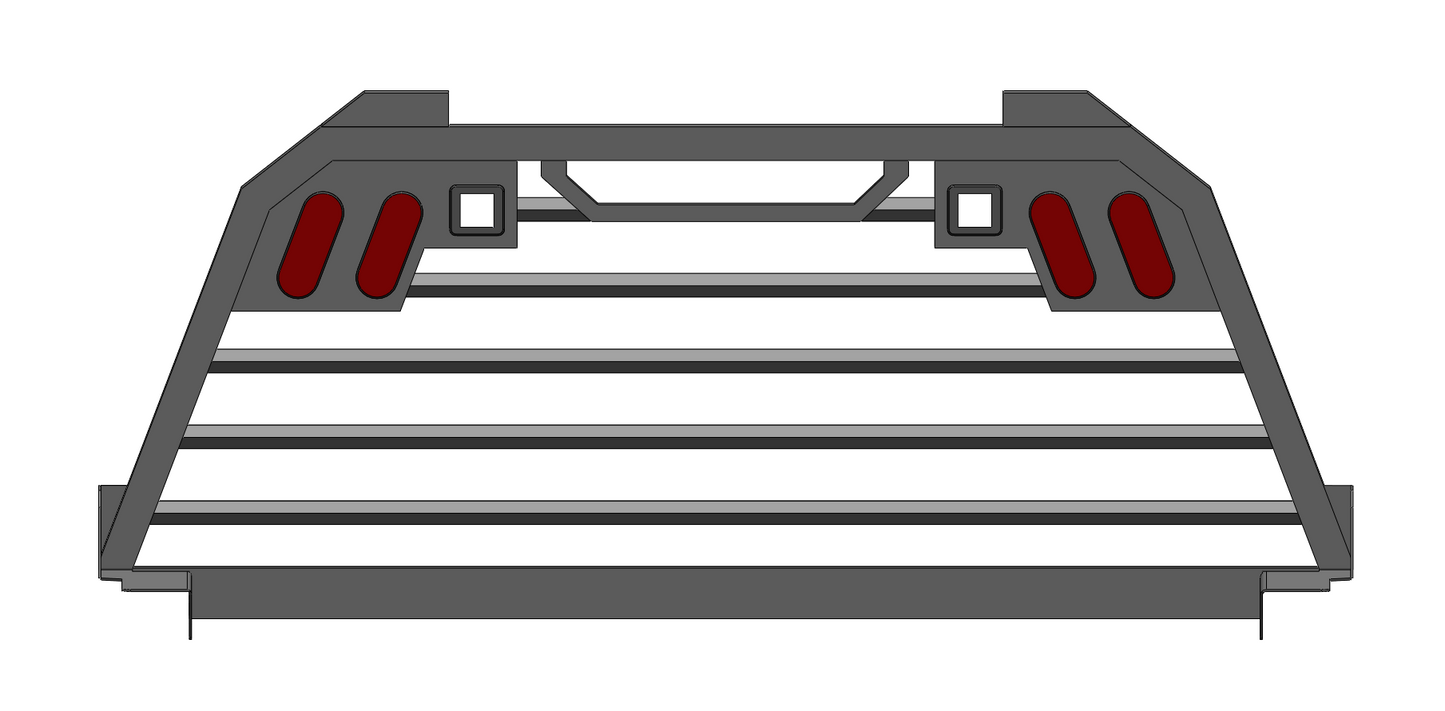 Single Frame Rack Design