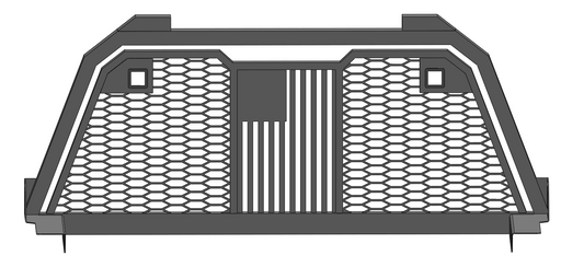 Double Frame Rack Design