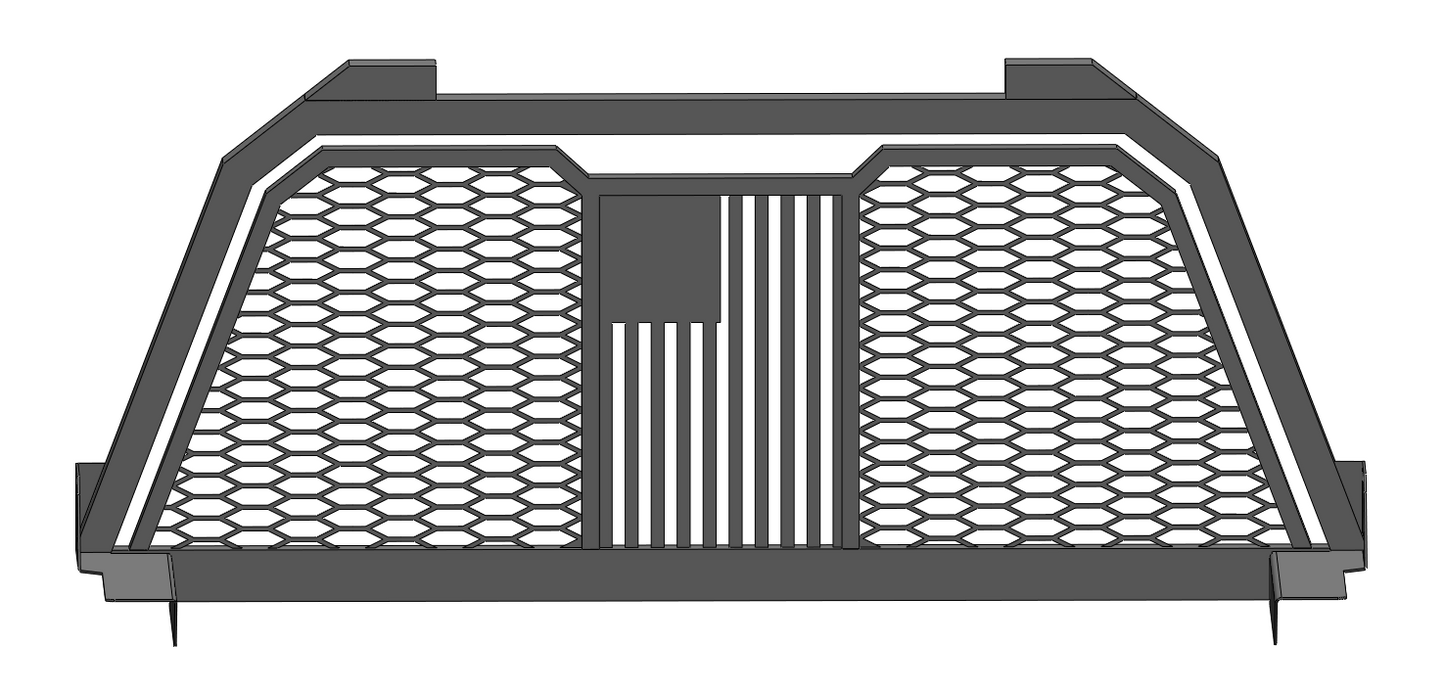 Double Frame Rack Design