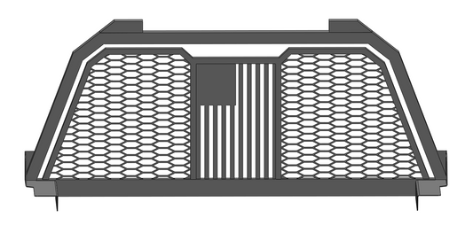 Double Frame Rack Design