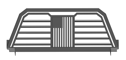 Double Frame Rack Design
