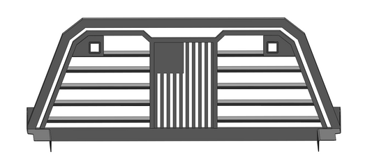 Double Frame Rack Design