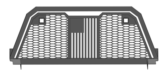 Double Frame Rack Design