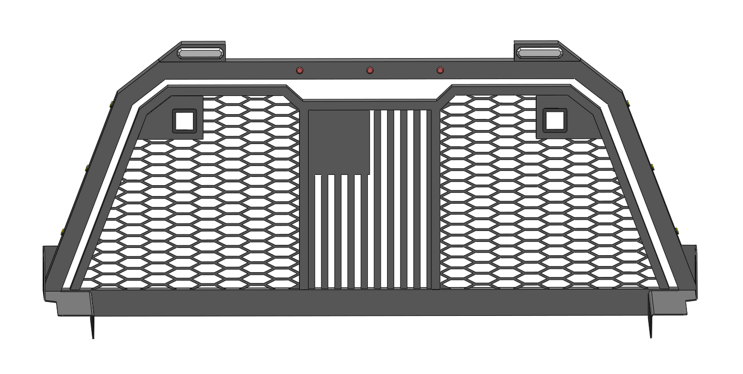 Double Frame Rack Design