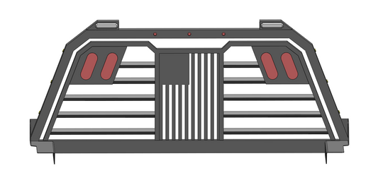Double Frame Rack Design