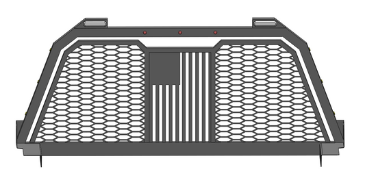 Double Frame Rack Design