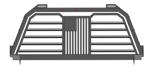 Double Frame Rack Design