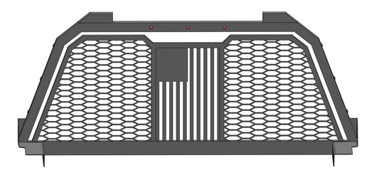 Double Frame Rack Design