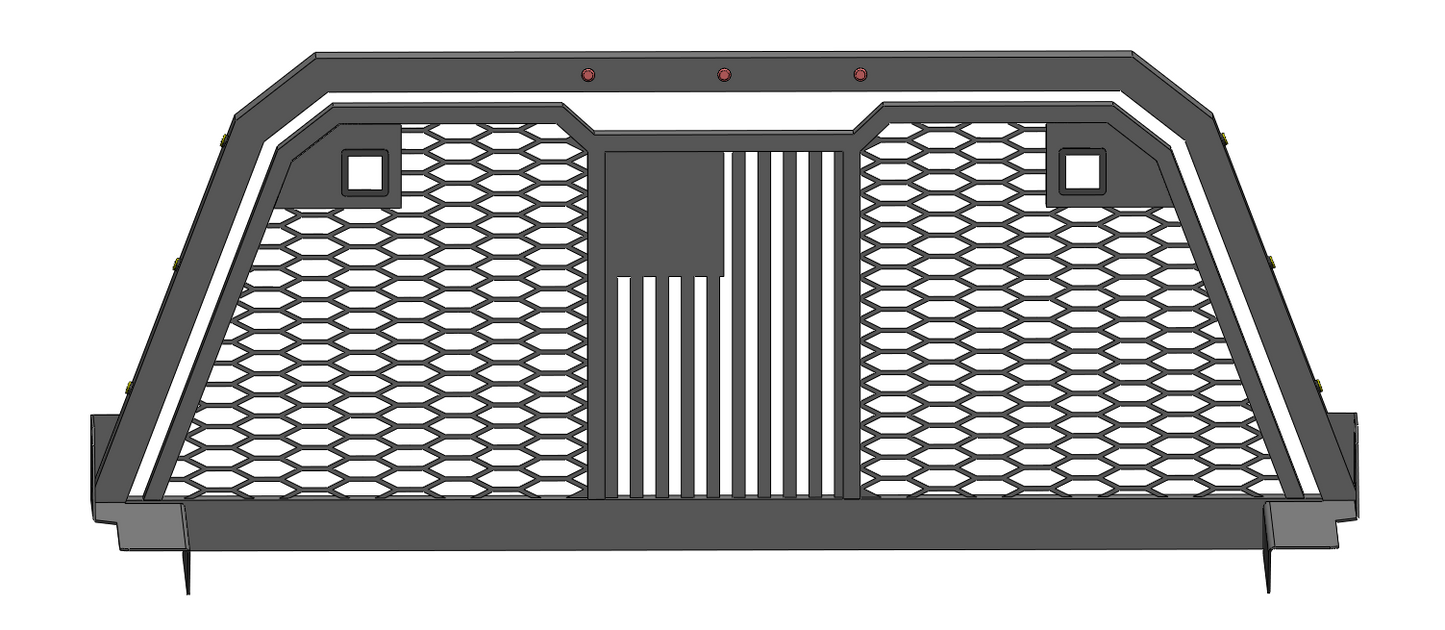 Double Frame Rack Design