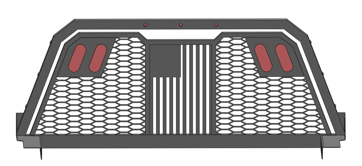 Double Frame Rack Design
