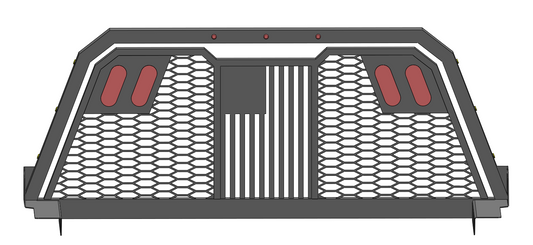 Double Frame Rack Design