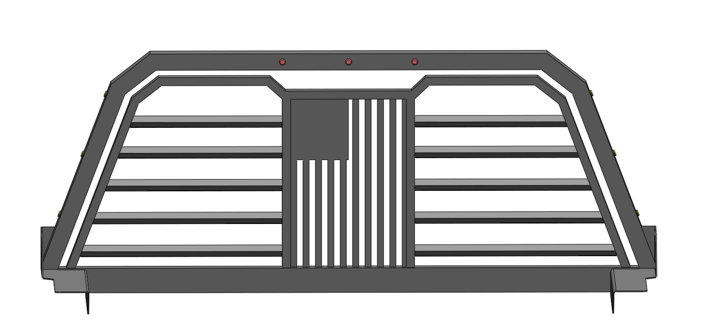 Double Frame Rack Design