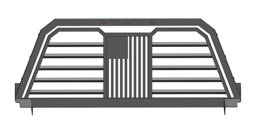 Double Frame Rack Design