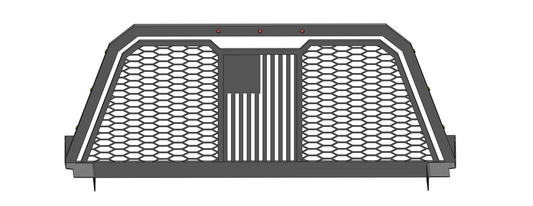 Double Frame Rack Design