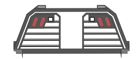 Double Frame Rack Design