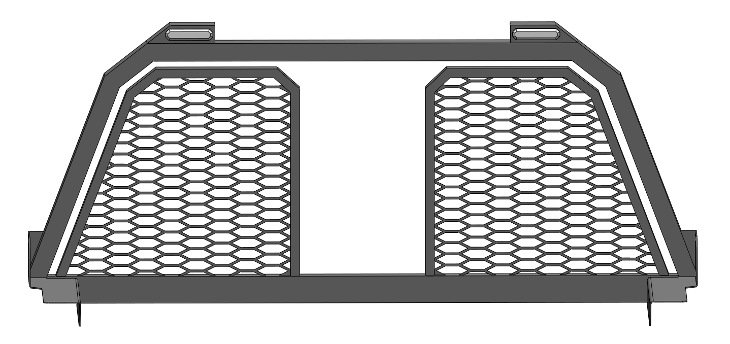Double Frame Rack Design
