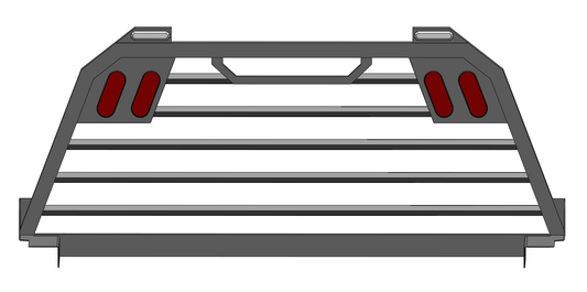 Single Frame Louver Rack Design