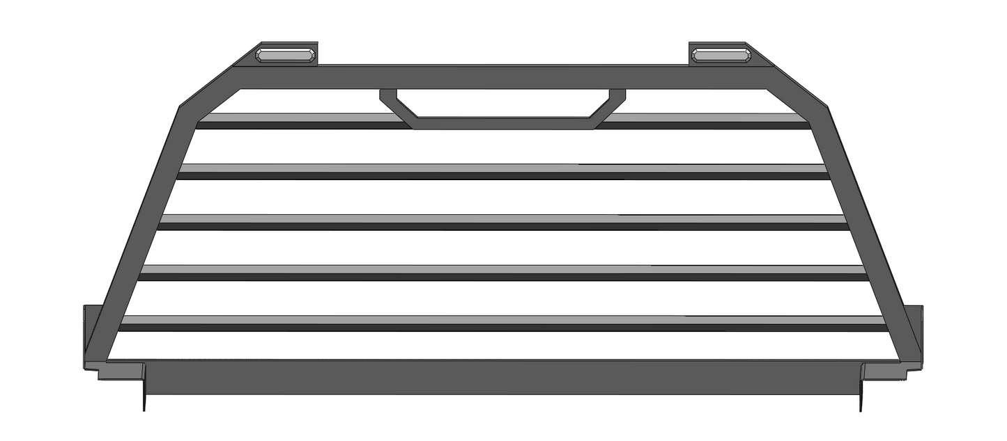 Single Frame Louver Rack Design