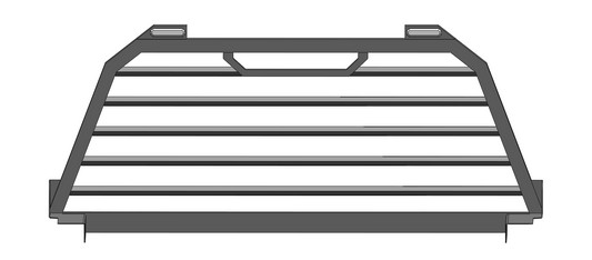 Single Frame Louver Rack Design