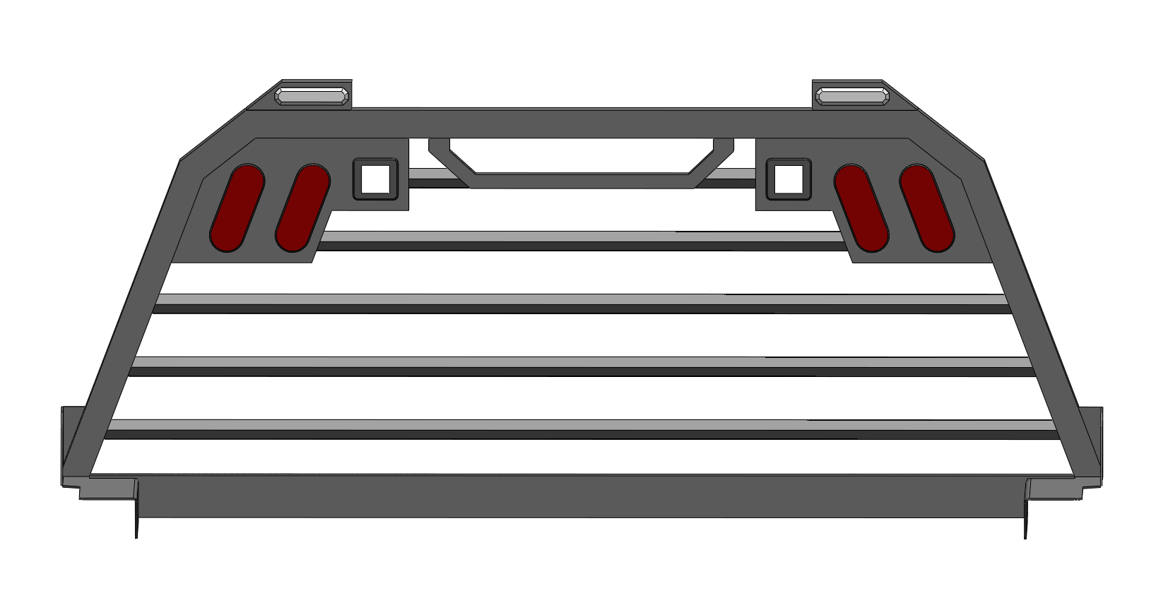 Single Frame Louver Rack Design – Fly Fab