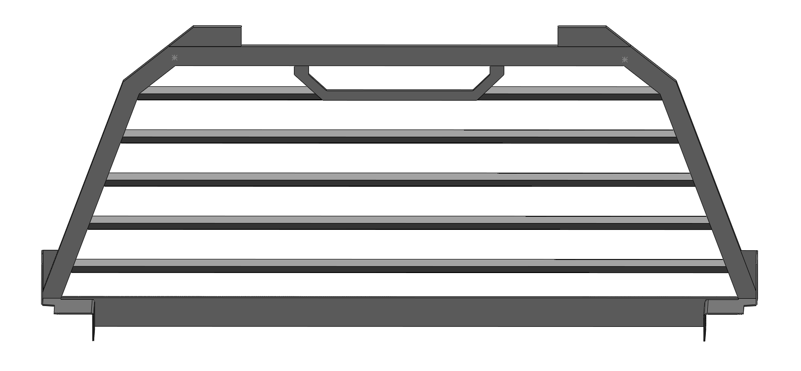 Single Frame Louver Rack Design – Fly Fab