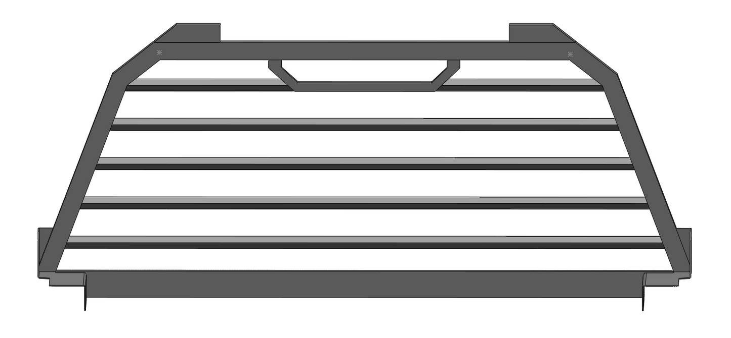 Single Frame Louver Rack Design