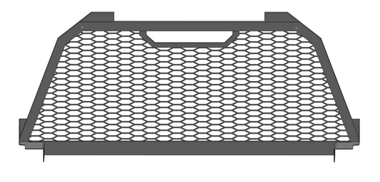 Single Frame Mesh Rack Design