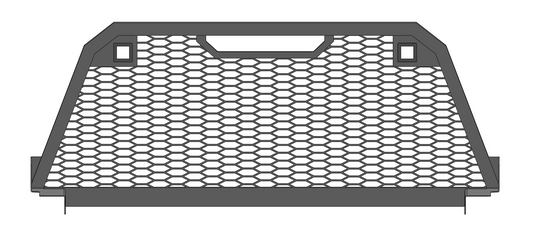 Single Frame Mesh Rack Design