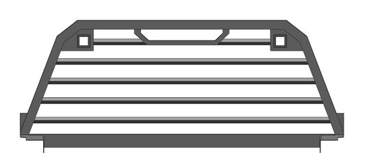 Single Frame Louver Rack Design