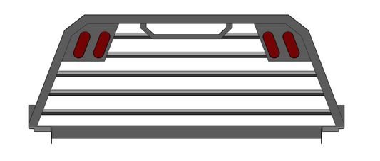 Single Frame Louver Rack Design