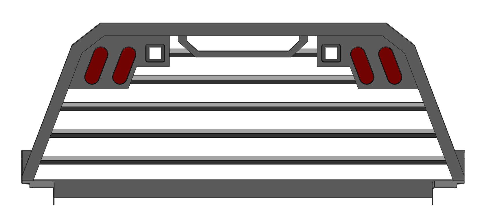 Single Frame Louver Rack Design – Fly Fab