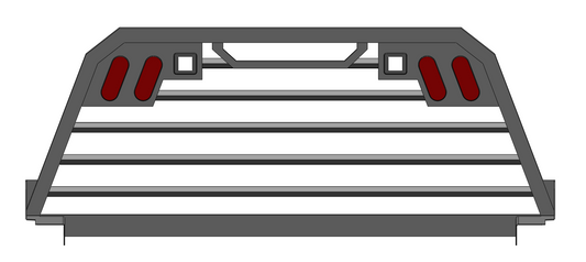 Single Frame Louver Rack Design