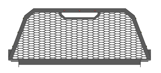 Single Frame Mesh Rack Design