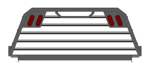 Single Frame Louver Rack Design