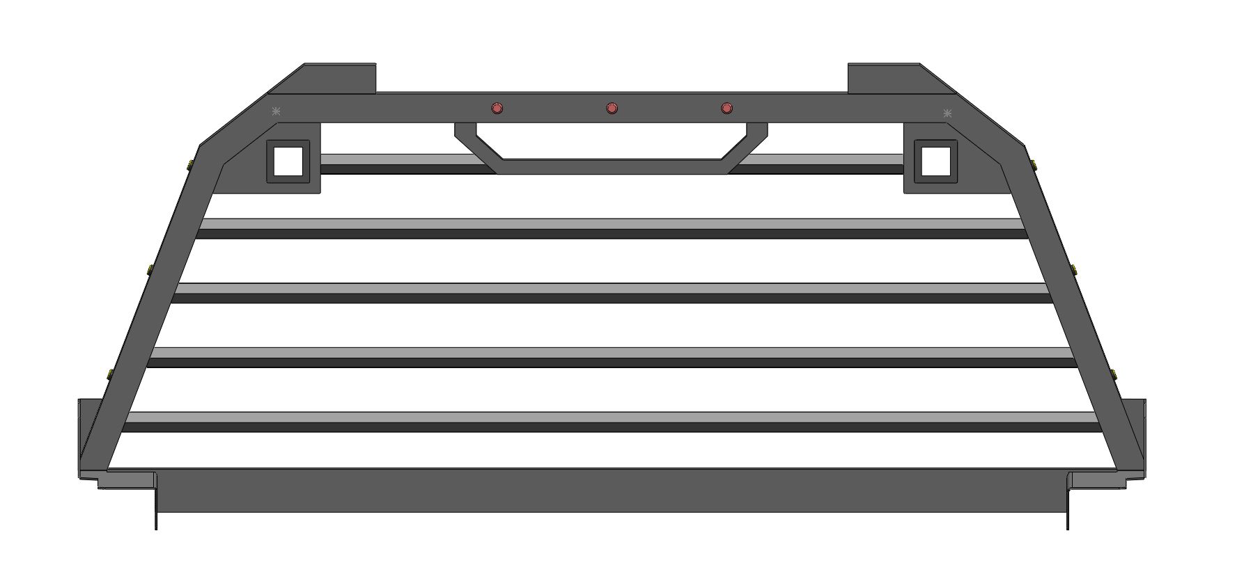 Single Frame Louver Rack Design – Fly Fab