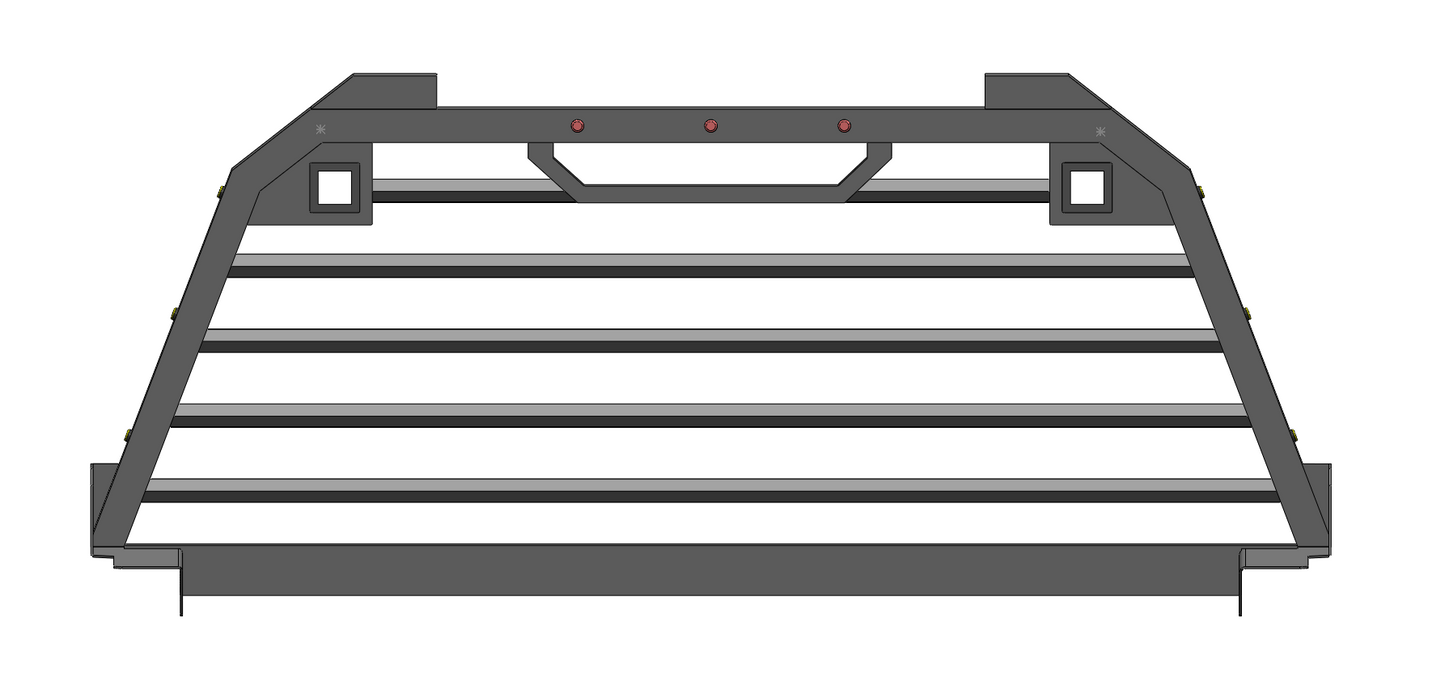 Single Frame Louver Rack Design