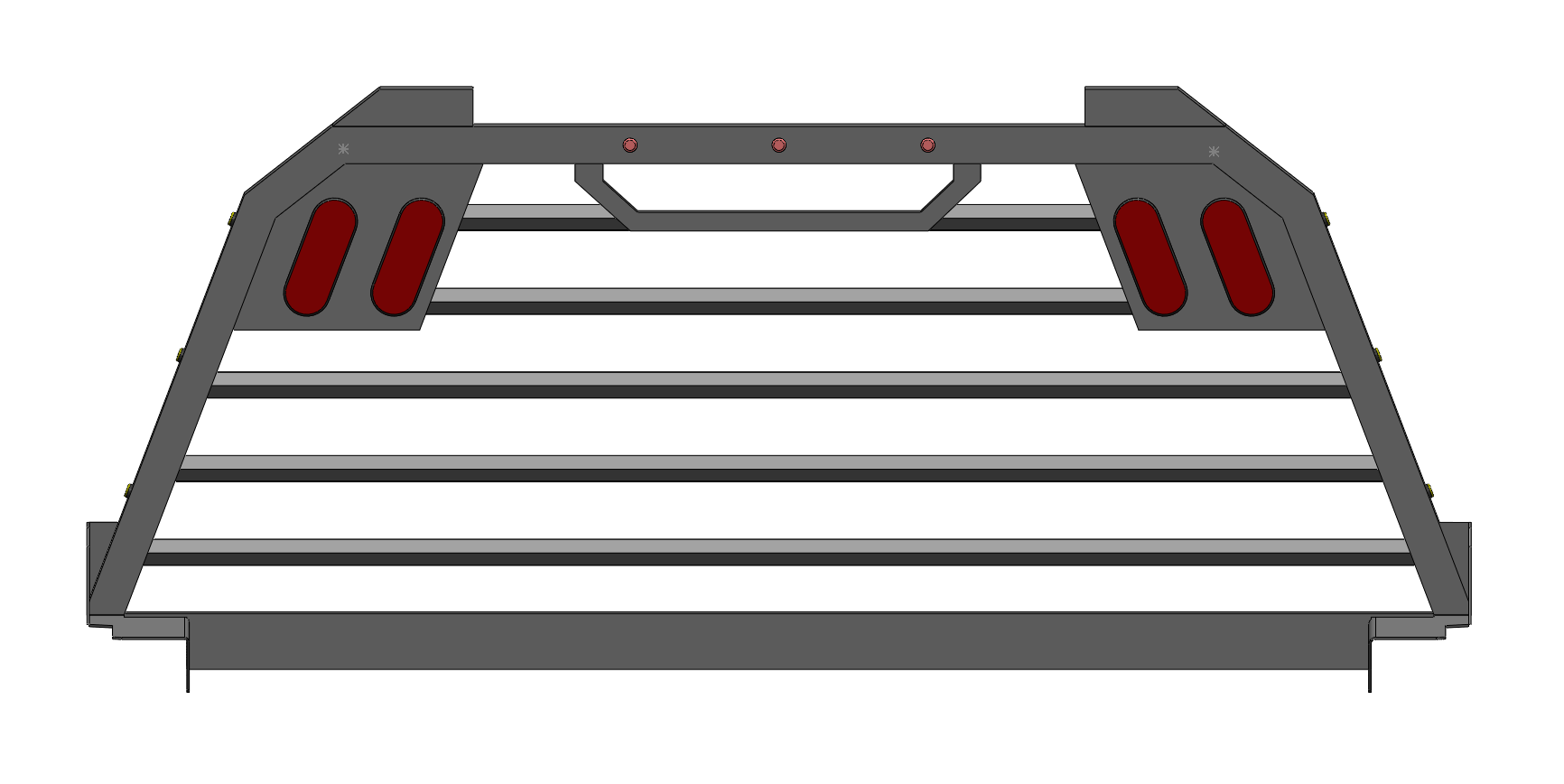 Single Frame Louver Rack Design – Fly Fab