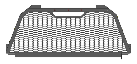 Single Frame Mesh Rack Design