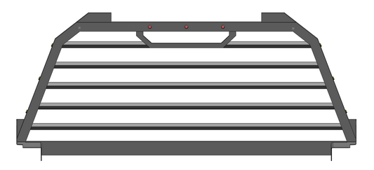 Single Frame Louver Rack Design