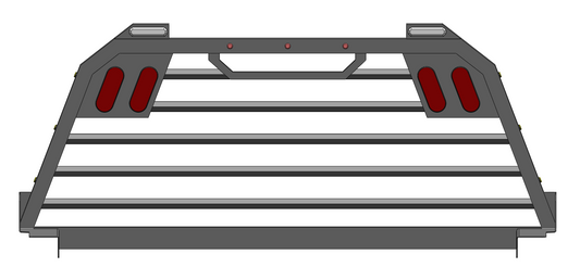 Single Frame Louver Rack Design