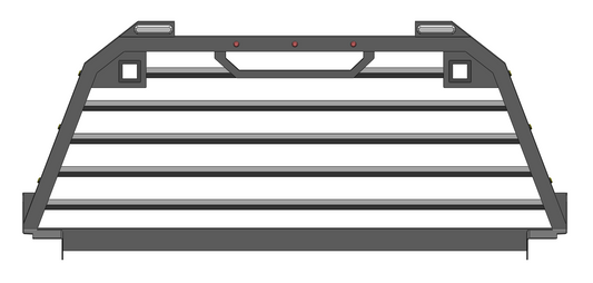 Single Frame Louver Rack Design