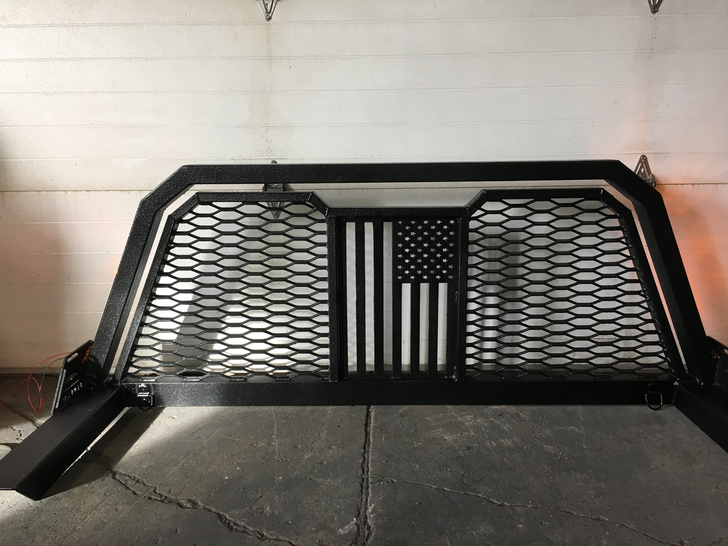 American Flag Headache Rack